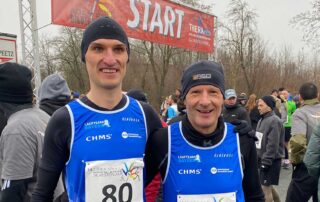 Leon Schübel und Michael Mettin am Start