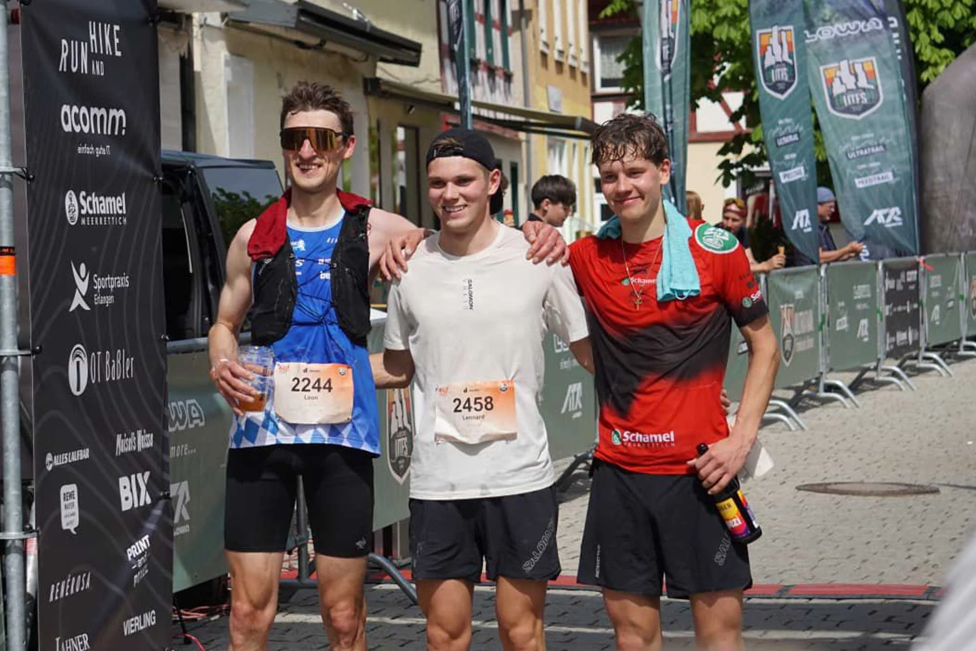 Unser Athlet Leon Schübel erzielte einen starken dritten Platz.